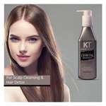 KT Professional Charcoal Keratin Shampoo For Scalp Cleansing & Hair Detox  